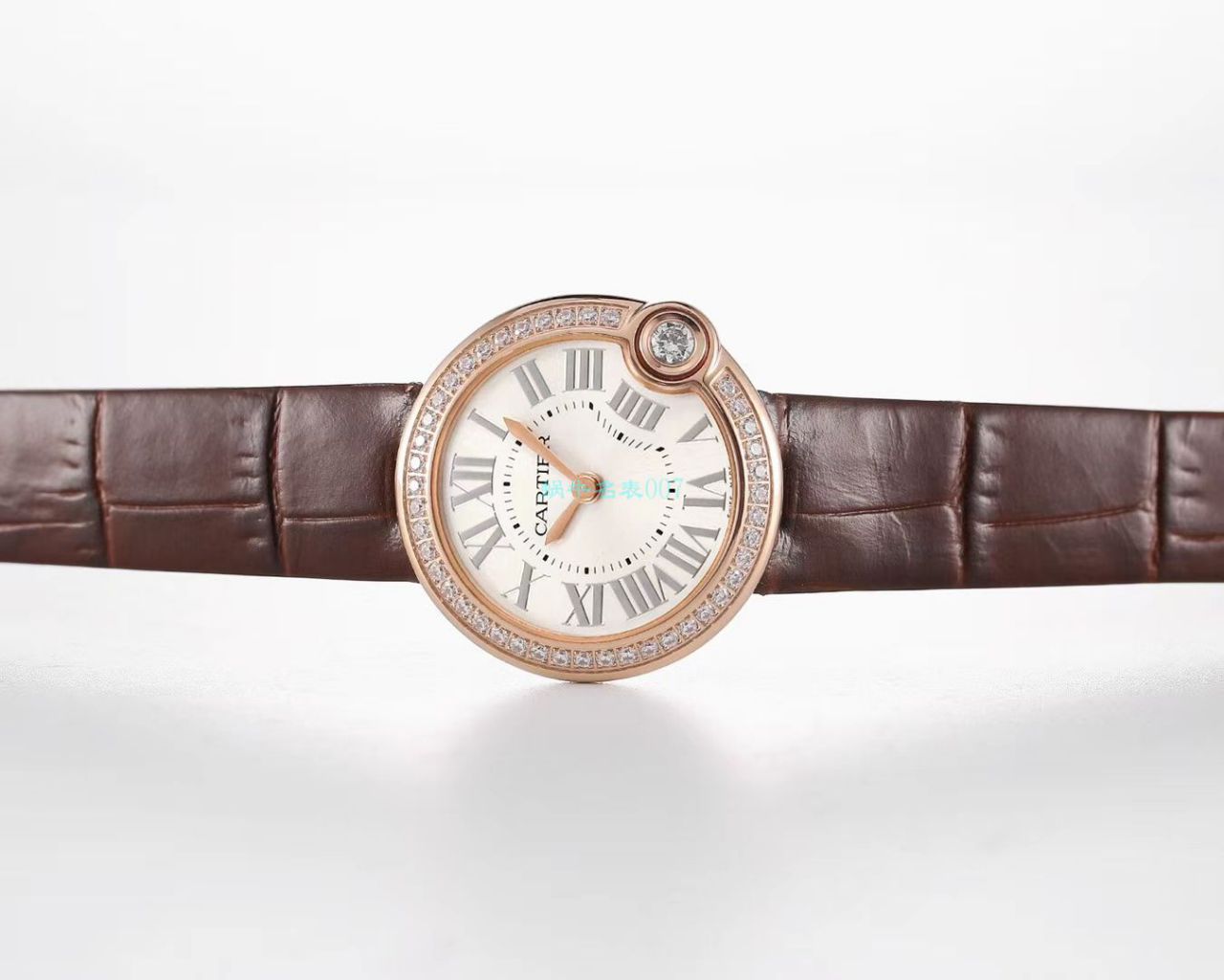 V6 Factory  top 复刻高仿手表 Cartier  告白气球女装30毫米WGBL0005，WJBL0008 wrist watch  / K277