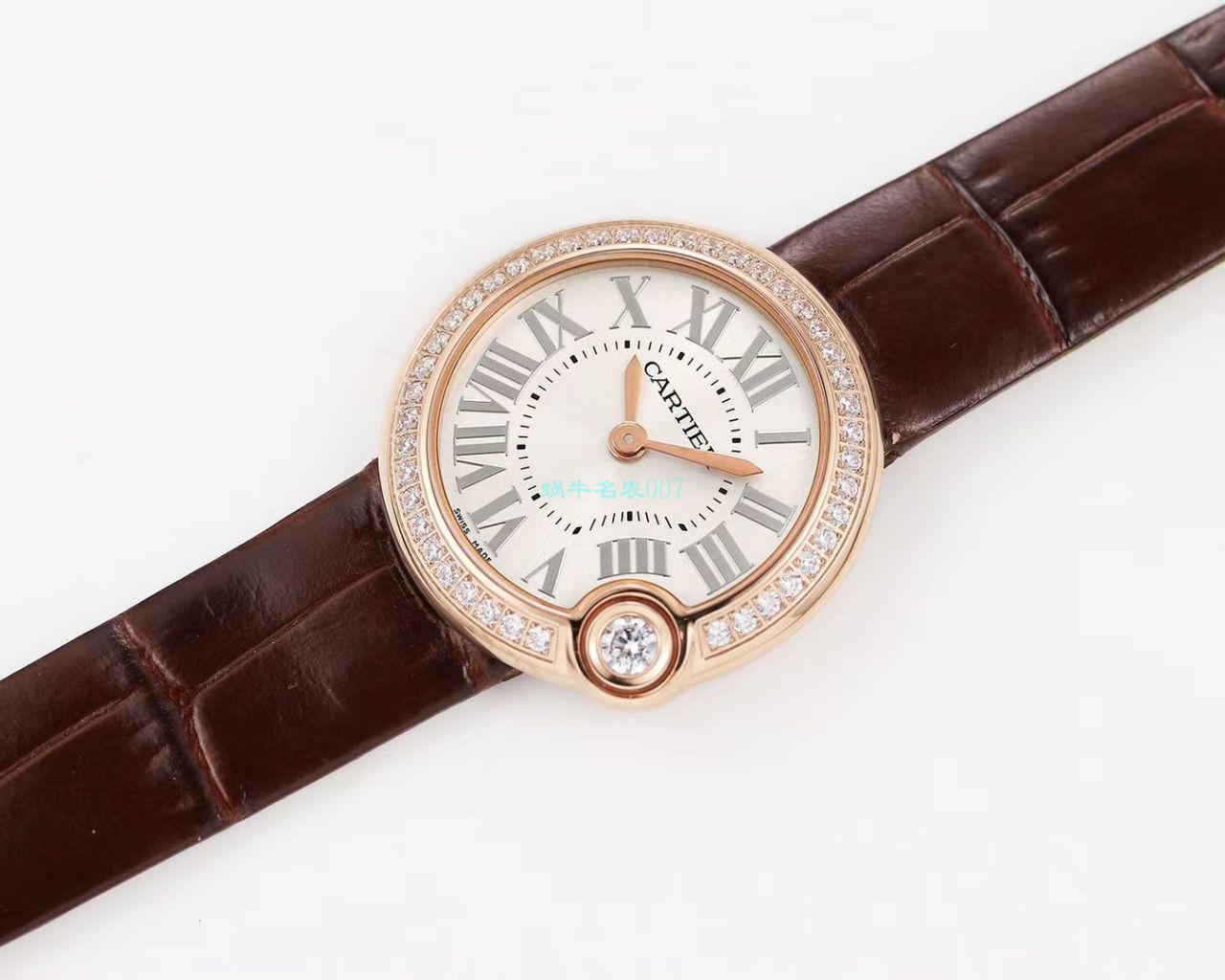 V6 Factory  top 复刻高仿手表 Cartier  告白气球女装30毫米WGBL0005，WJBL0008 wrist watch  / K277