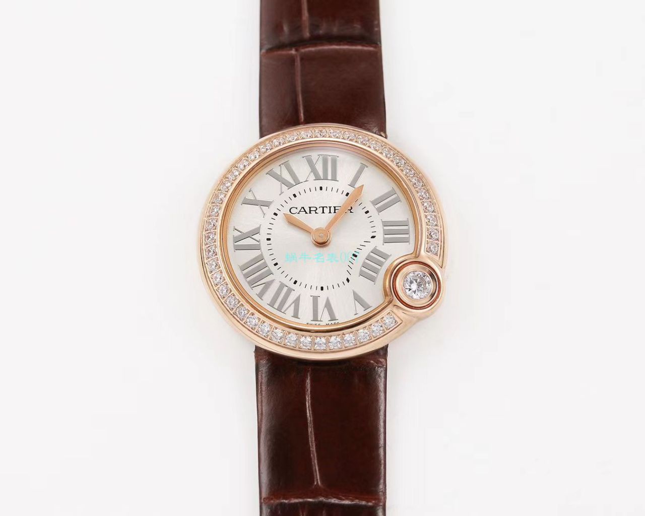 V6 Factory  top 复刻高仿手表 Cartier  告白气球女装30毫米WGBL0005，WJBL0008 wrist watch  / K277