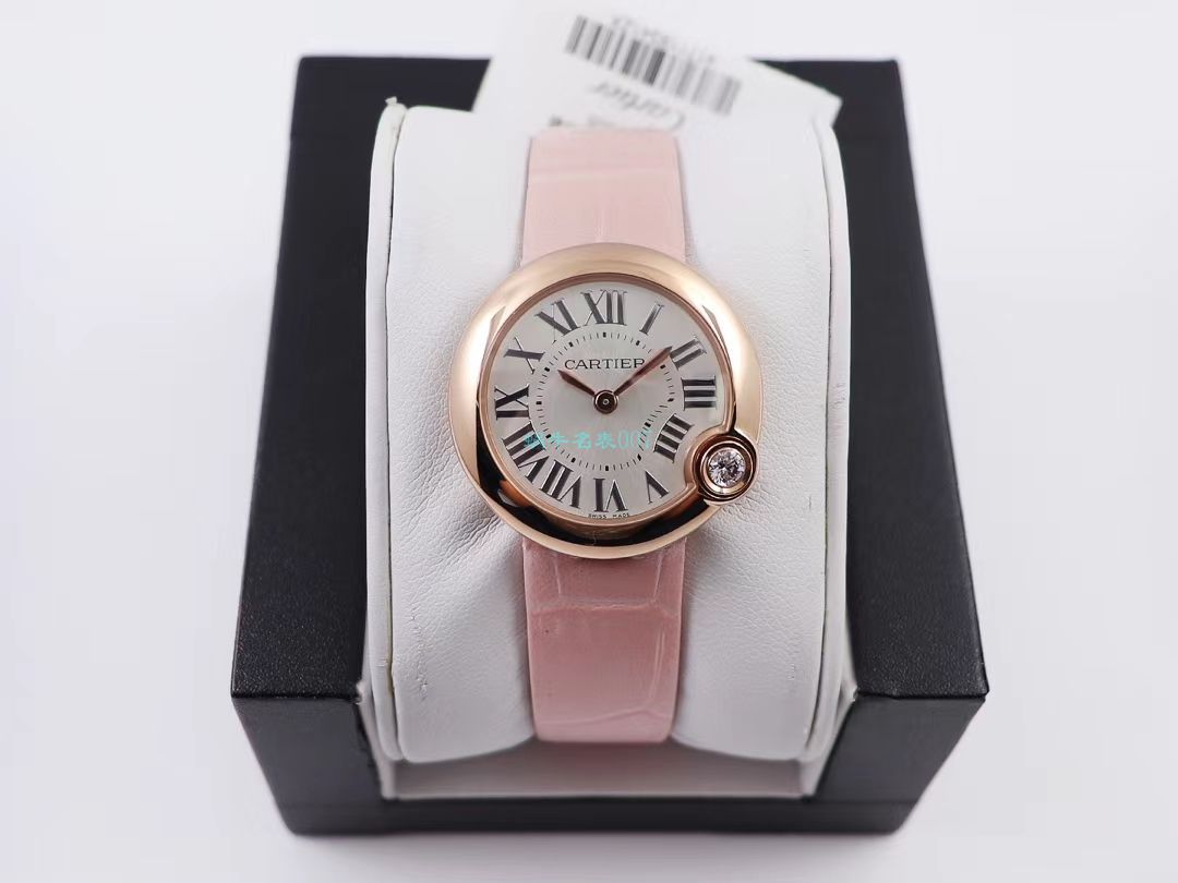 V6 Factory  top 复刻高仿手表 Cartier  告白气球女装30毫米WGBL0005，WJBL0008 wrist watch  / K277