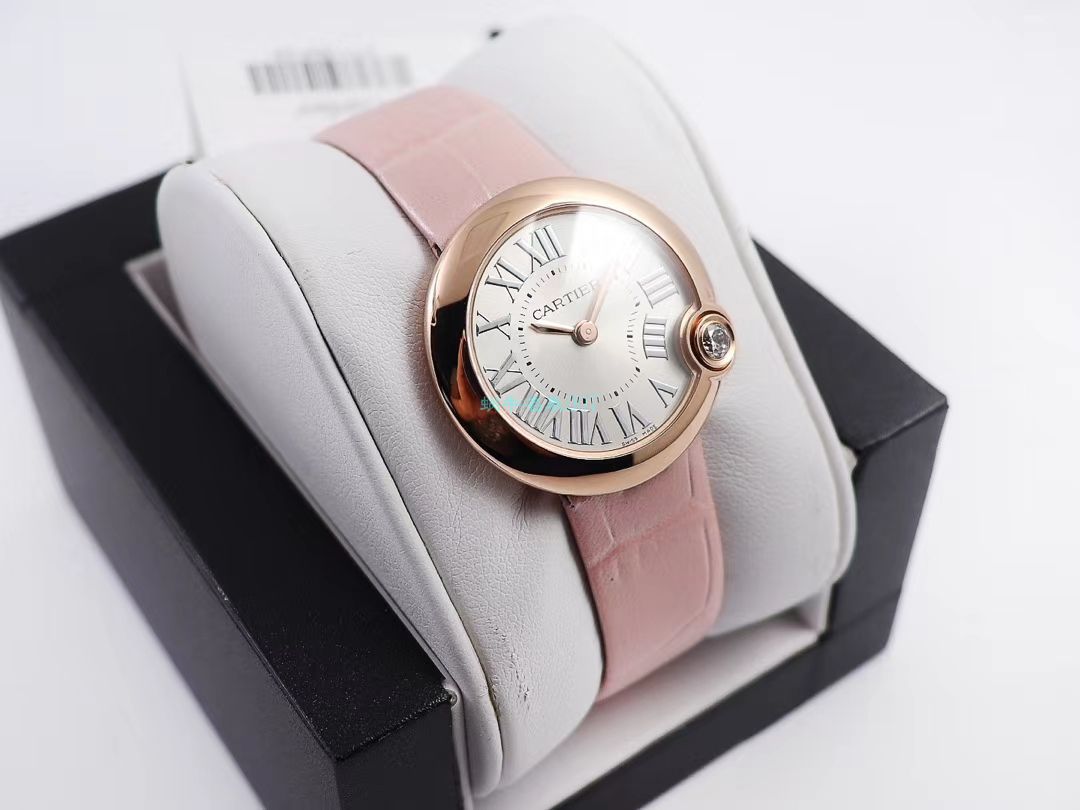 V6 Factory  top 复刻高仿手表 Cartier  告白气球女装30毫米WGBL0005，WJBL0008 wrist watch  / K277
