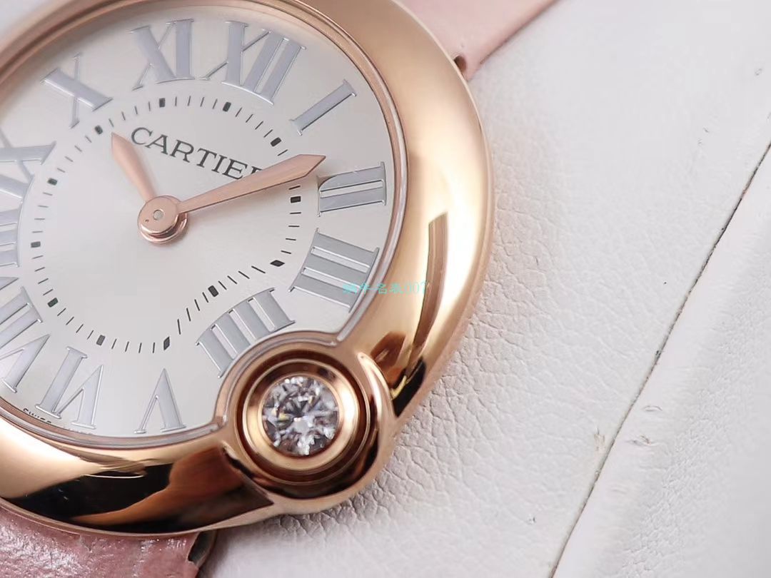 V6 Factory  top 复刻高仿手表 Cartier  告白气球女装30毫米WGBL0005，WJBL0008 wrist watch  / K277