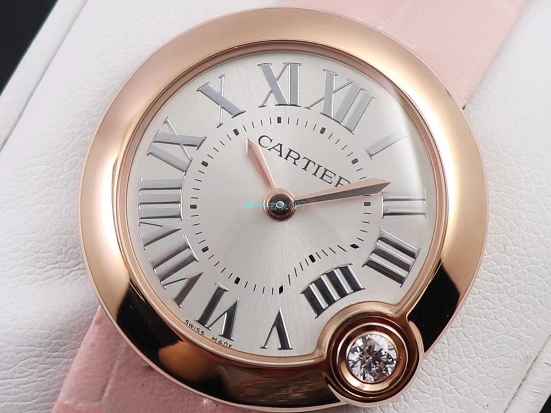 V6 Factory  top 复刻高仿手表 Cartier  告白气球女装30毫米WGBL0005，WJBL0008 wrist watch  / K277