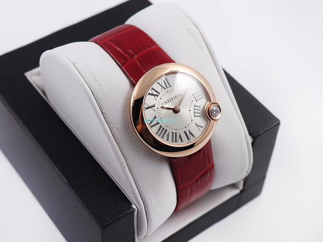 V6 Factory  top 复刻高仿手表 Cartier  告白气球女装30毫米WGBL0005，WJBL0008 wrist watch  / K277
