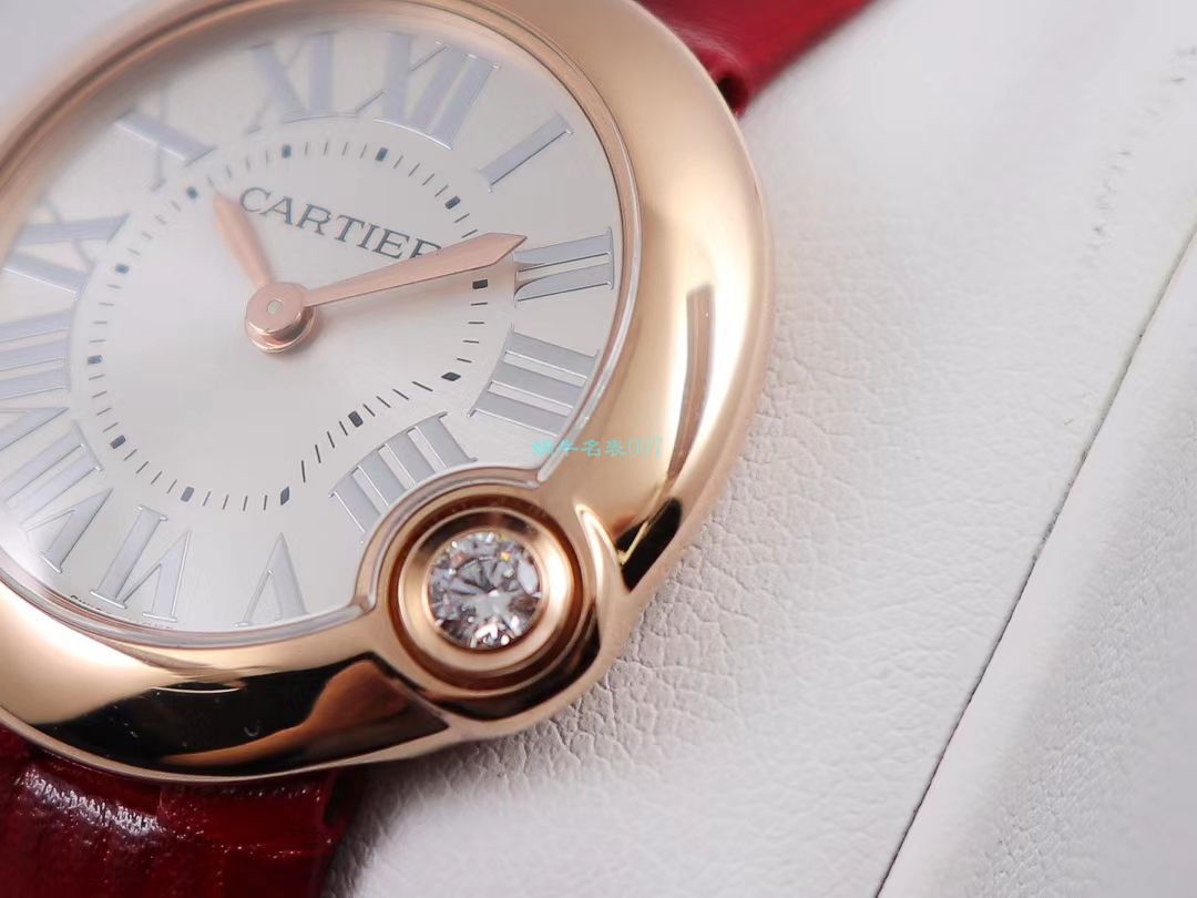 V6 Factory  top 复刻高仿手表 Cartier  告白气球女装30毫米WGBL0005，WJBL0008 wrist watch  / K277