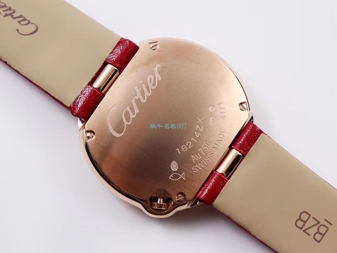 V6 Factory  top 复刻高仿手表 Cartier  告白气球女装30毫米WGBL0005，WJBL0008 wrist watch  / K277