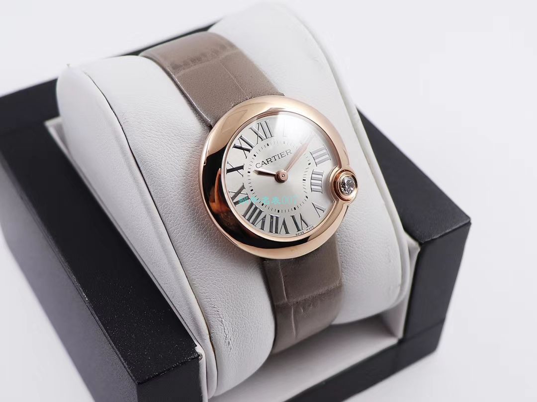 V6 Factory  top 复刻高仿手表 Cartier  告白气球女装30毫米WGBL0005，WJBL0008 wrist watch  / K277
