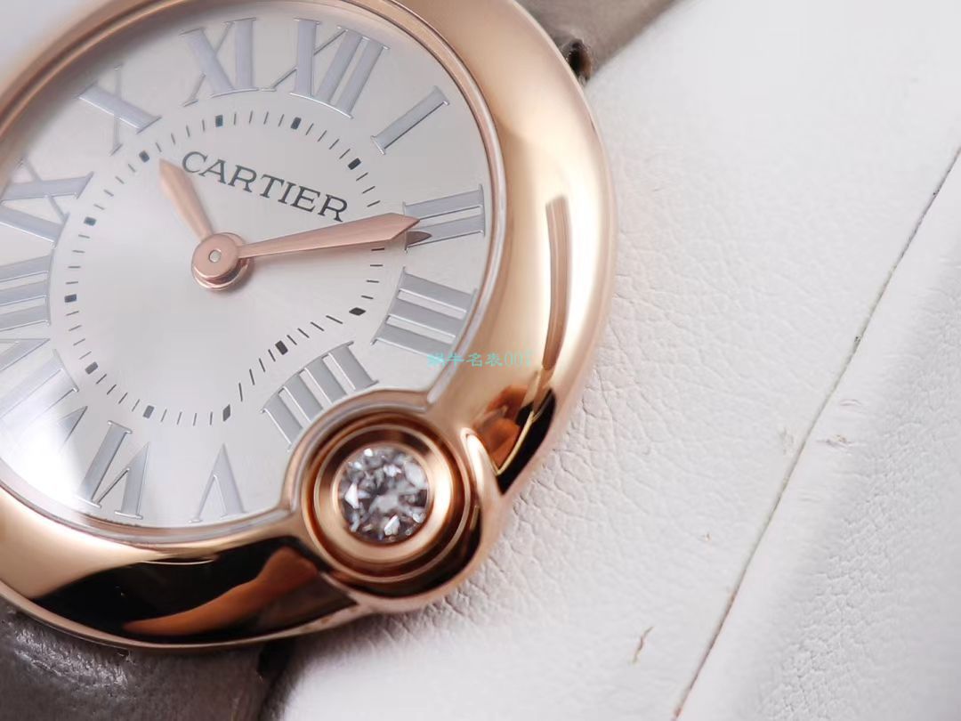 V6 Factory  top 复刻高仿手表 Cartier  告白气球女装30毫米WGBL0005，WJBL0008 wrist watch  / K277