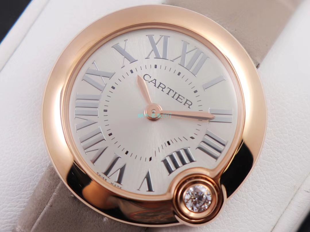 V6 Factory  top 复刻高仿手表 Cartier  告白气球女装30毫米WGBL0005，WJBL0008 wrist watch  / K277