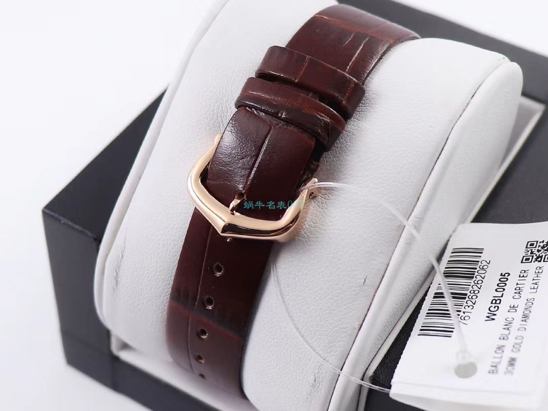V6 Factory  top 复刻高仿手表 Cartier  告白气球女装30毫米WGBL0005，WJBL0008 wrist watch  / K277