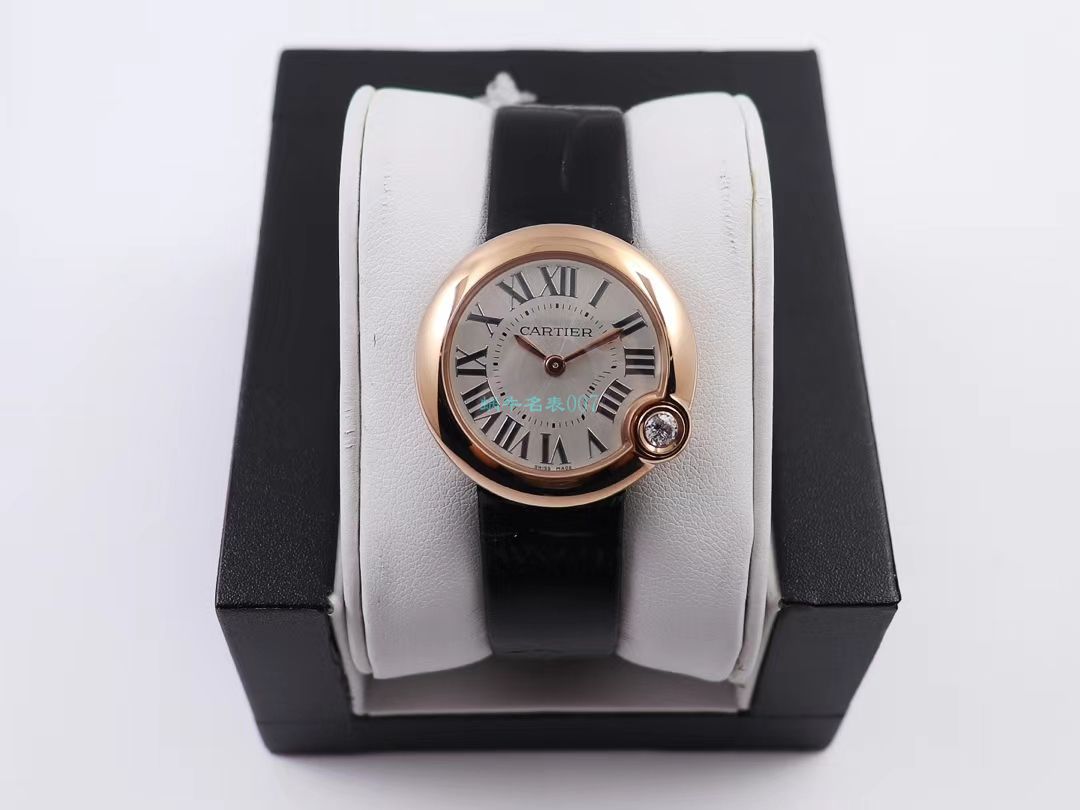 V6 Factory  top 复刻高仿手表 Cartier  告白气球女装30毫米WGBL0005，WJBL0008 wrist watch  / K277