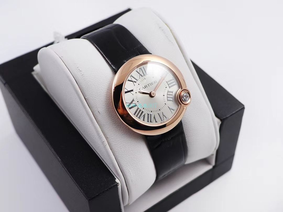 V6 Factory  top 复刻高仿手表 Cartier  告白气球女装30毫米WGBL0005，WJBL0008 wrist watch  / K277