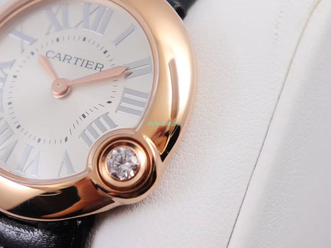 V6 Factory  top 复刻高仿手表 Cartier  告白气球女装30毫米WGBL0005，WJBL0008 wrist watch  / K277