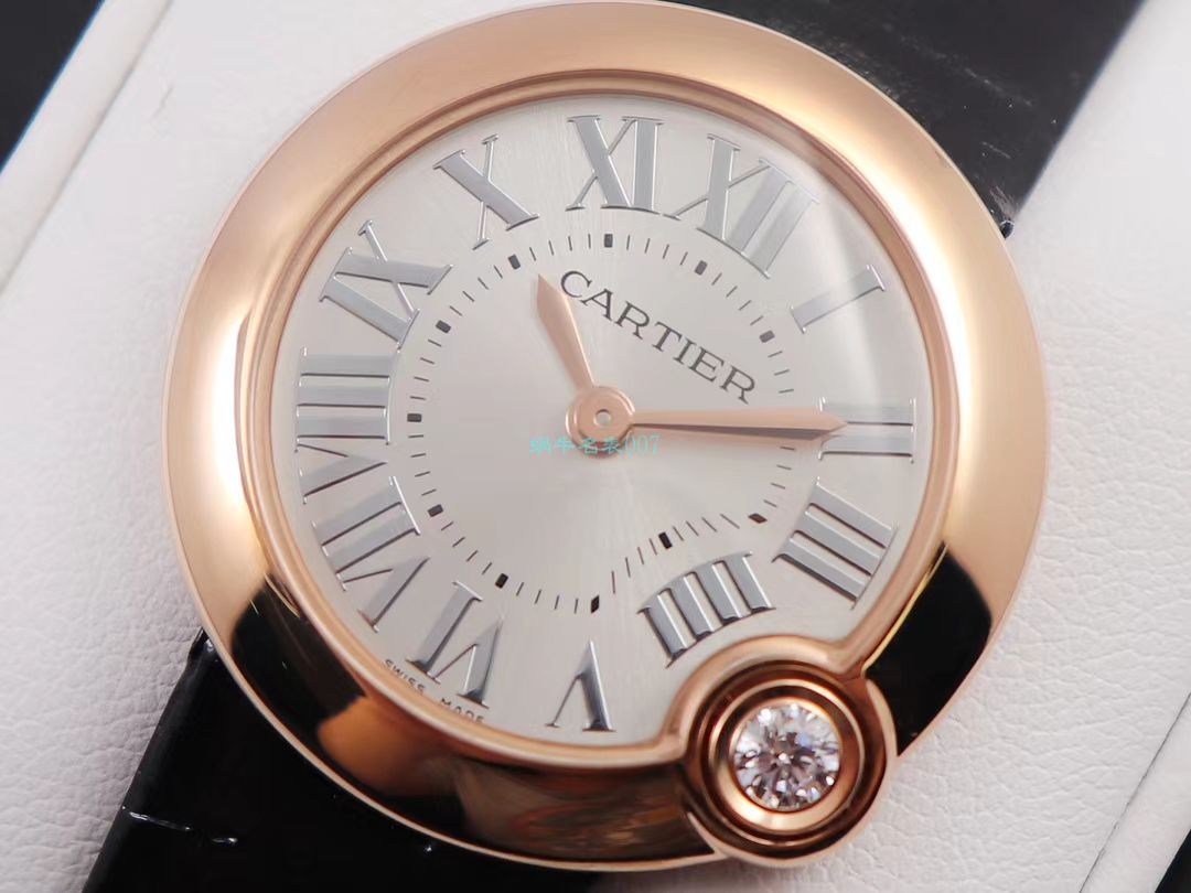 V6 Factory  top 复刻高仿手表 Cartier  告白气球女装30毫米WGBL0005，WJBL0008 wrist watch  / K277