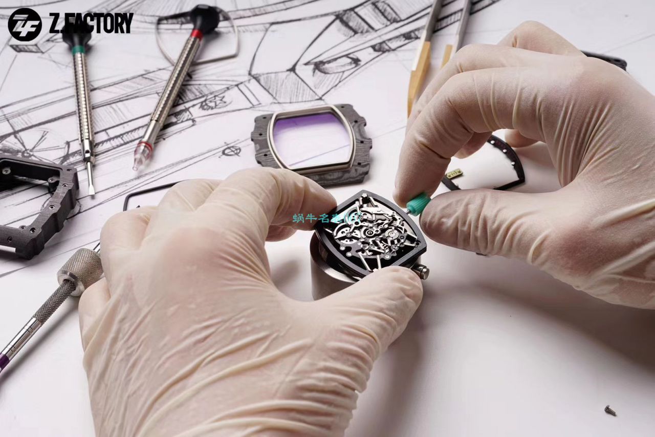 ZF Factory 超A高仿手表RICHARD MILLE RICHARD MILLE RM 35-02 wrist watch  / ZF03502