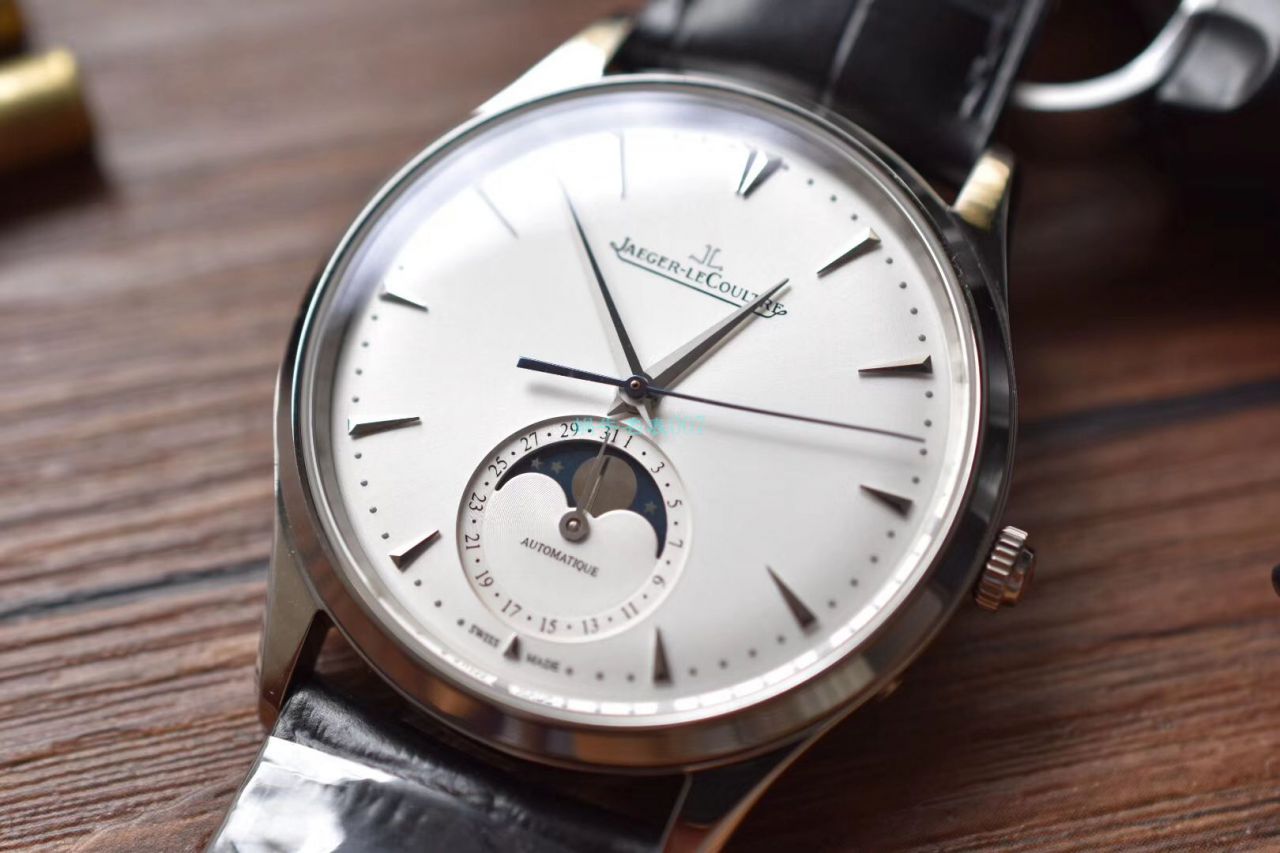 YL Factory 超A高仿手表 Jaeger-LeCoultre 月相大师系列Q1368420一体机版本Jaeger-LeCoultre / JJ170