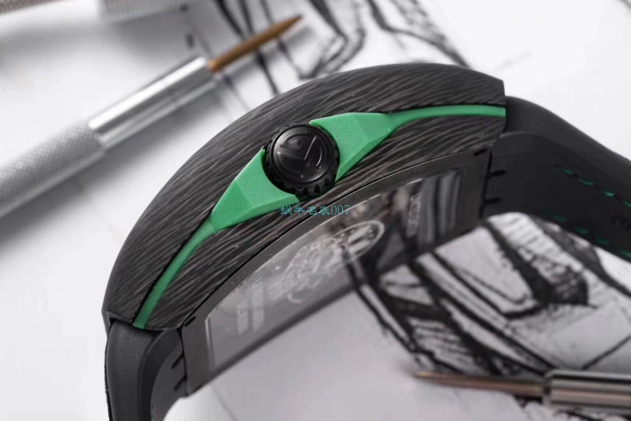 TW Factory 推出复刻高仿Franck Muller carbon fiber WPHH 2020 Vanguard™ Racing镂空系列 wrist watch  / FL070