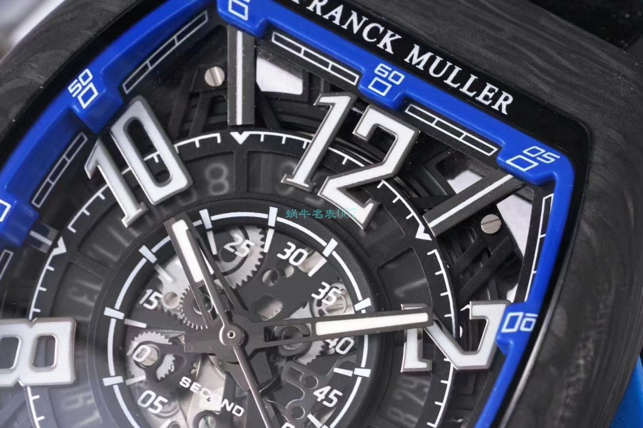 TW Factory 推出复刻高仿Franck Muller carbon fiber WPHH 2020 Vanguard™ Racing镂空系列 wrist watch  / FL070