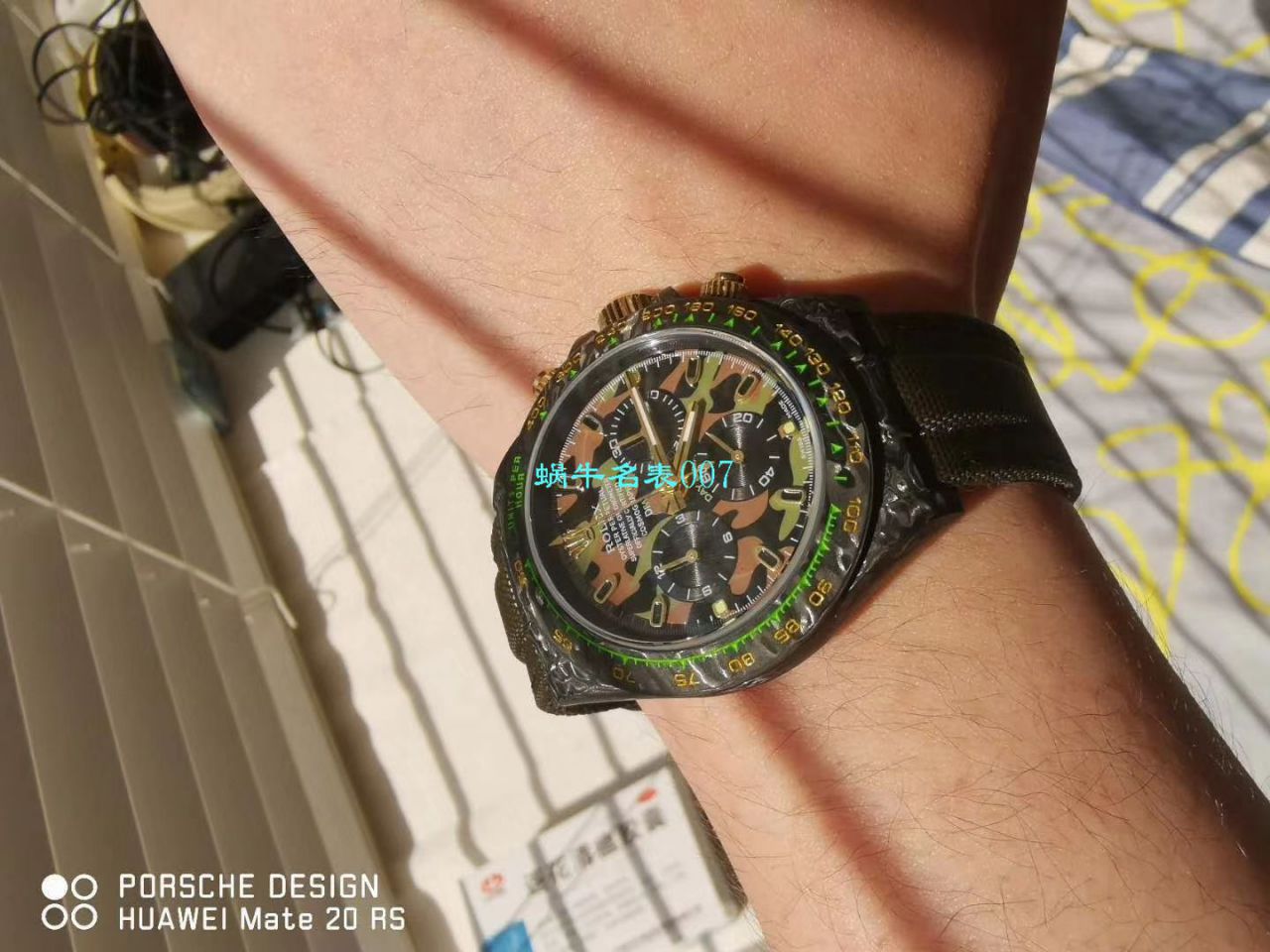 WWF Factory 官网新品发布 Rolex 最新DIW团队改装 carbon fiber  Ditongna  wrist watch  / R579