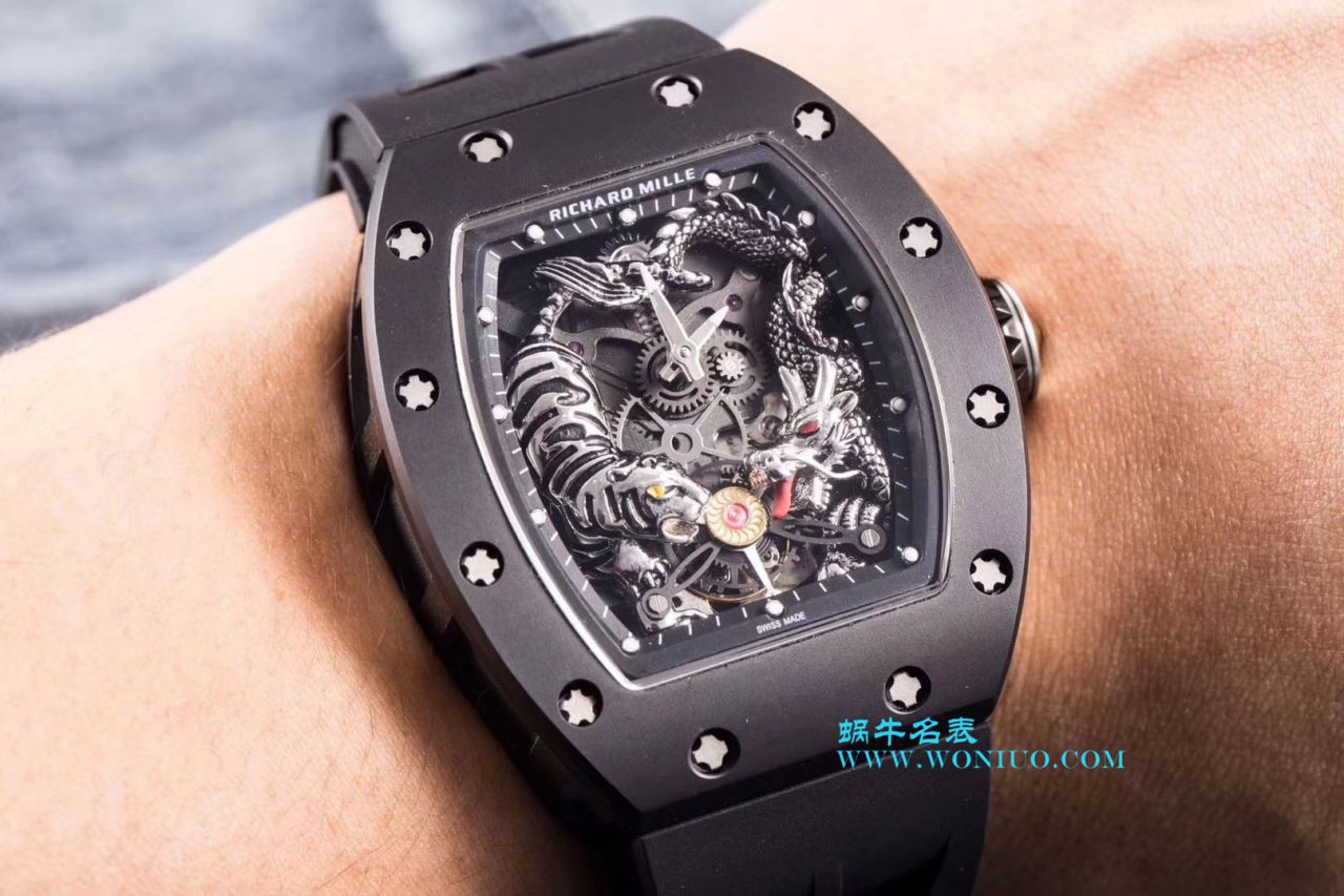 KV Factory 高仿RICHARD MILLE理查德米尔RM057 / RM051龙虎韩口进口 Composite 最强版 / KVRM051