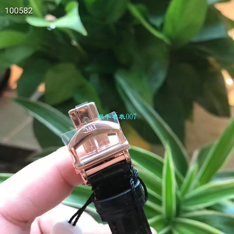 渠道原单 IWC 柏涛菲诺真钻瑞士 Movement 女表IW357406 wrist watch  / WG530