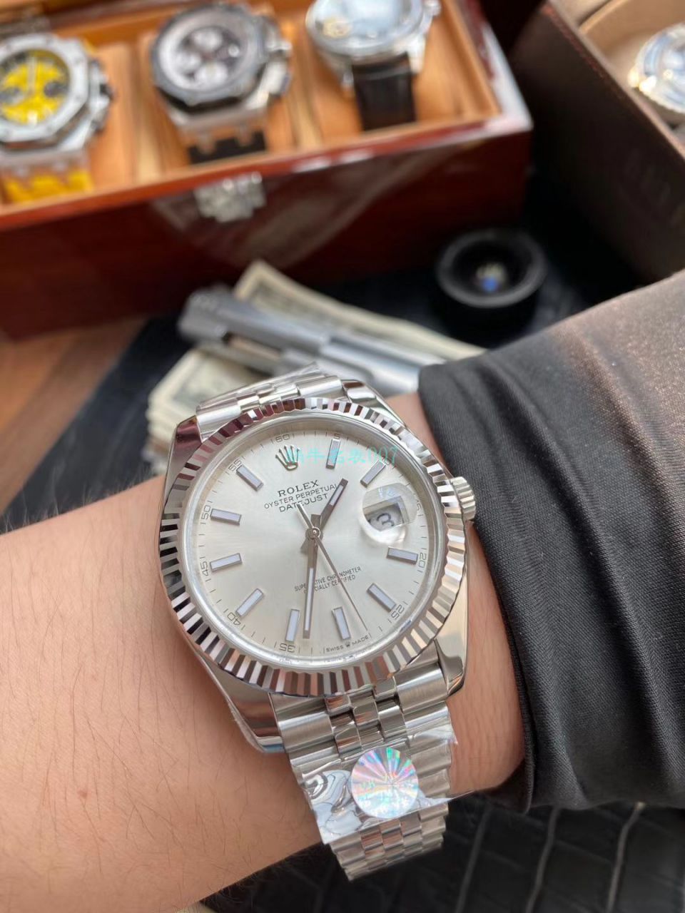 AR Factory  Rolex DATEJUST  Datejust 41毫米904钢V3版复刻高仿m126334-0002 wrist watch  / R592