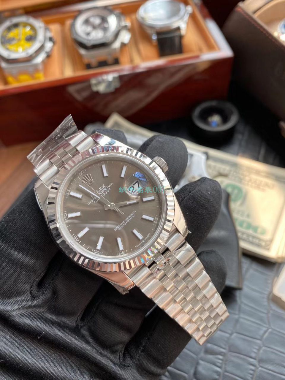 AR Factory  Rolex DATEJUST  Datejust 41毫米904钢V3版复刻高仿m126334-0002 wrist watch  / R592