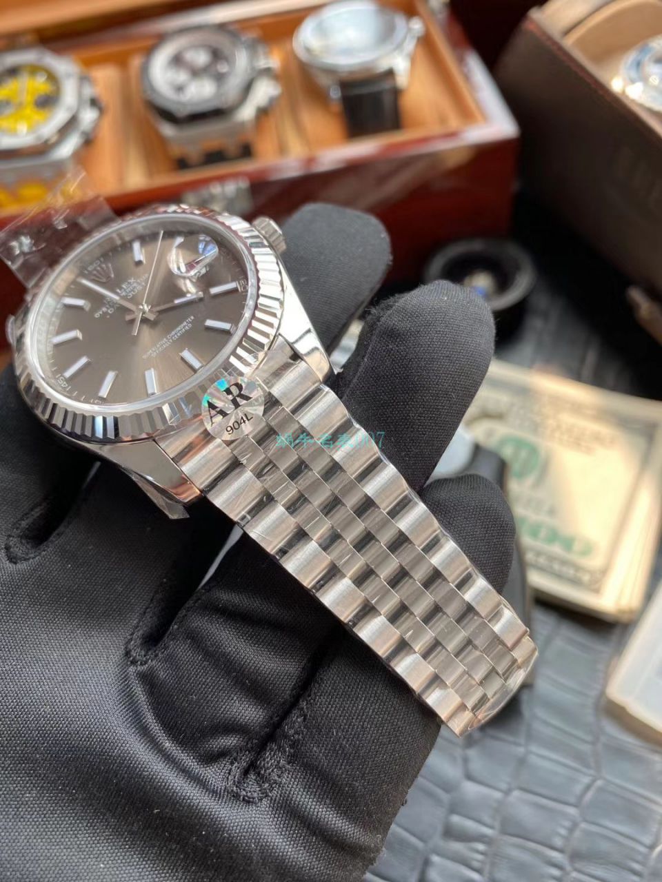 AR Factory  Rolex DATEJUST  Datejust 41毫米904钢V3版复刻高仿m126334-0002 wrist watch  / R592