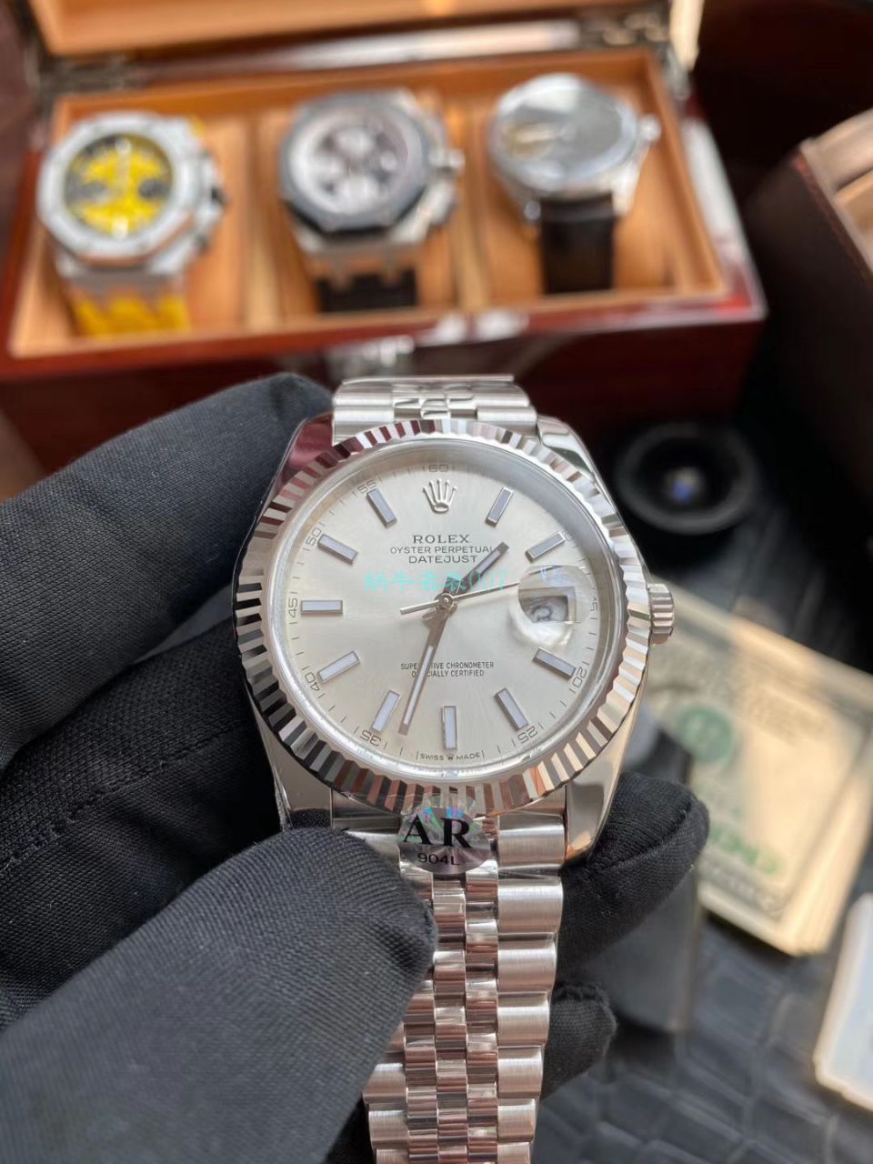 AR Factory  top 复刻高仿手表V3版本41 Datejust  Rolex   Datejust m126334-0004 wrist watch  / R598