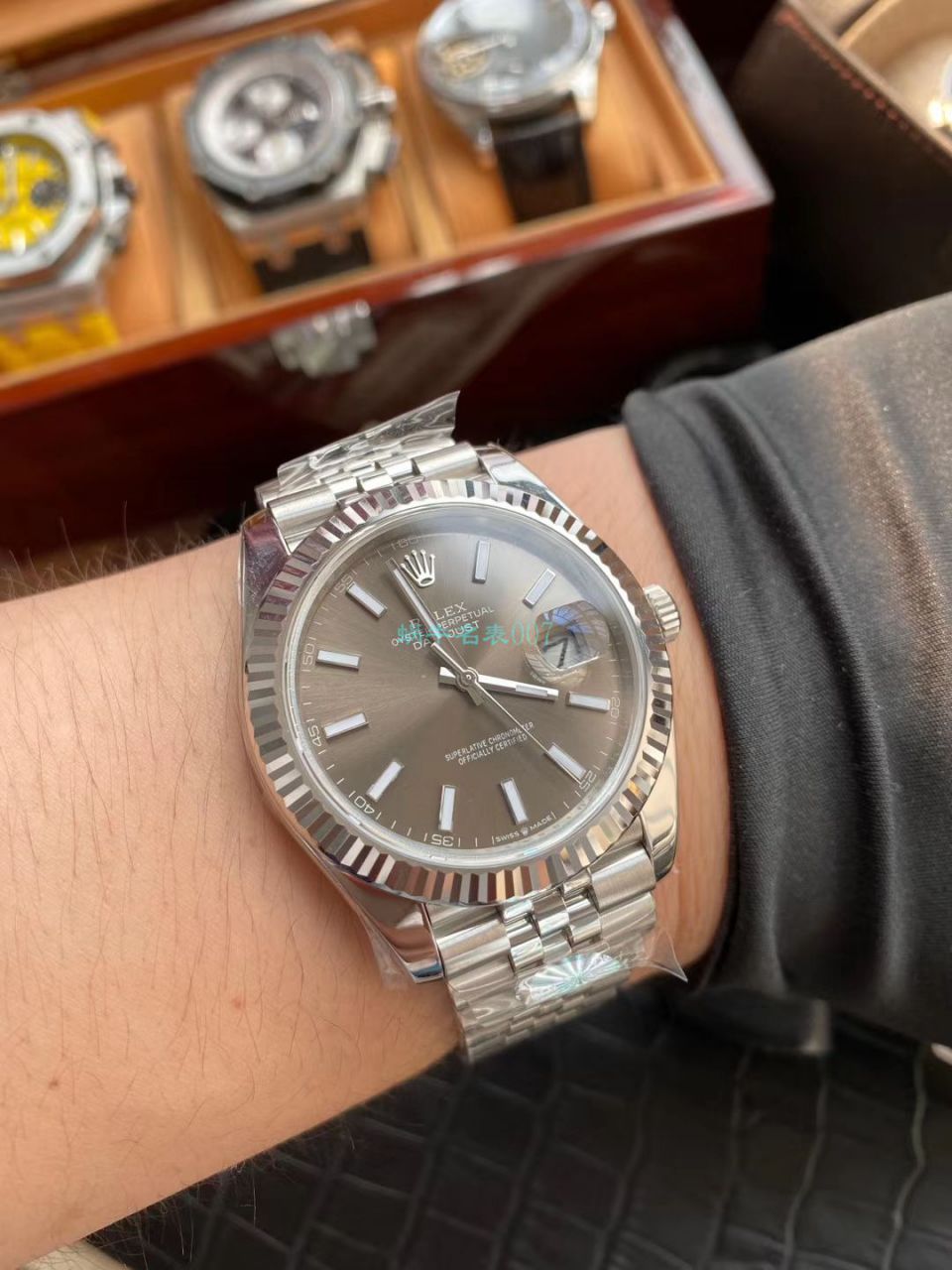 AR Factory  top 复刻高仿手表V3版本41 Datejust  Rolex   Datejust m126334-0004 wrist watch  / R598