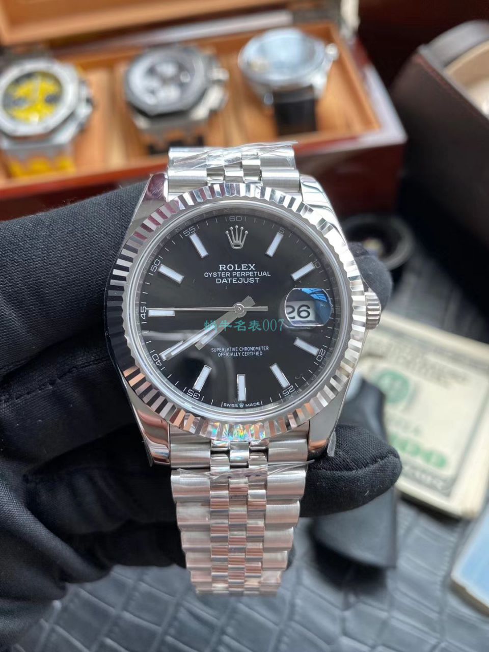 AR Factory 超A高仿手表41 Datejust  Rolex   Datejust m126334-0018 wrist watch  / R599