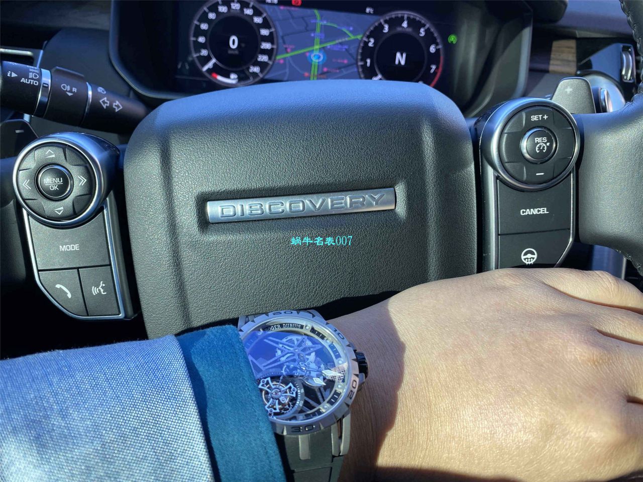 BBR Factory  top 复刻高仿 Tourbillon Roger DubuisEXCALIBUR（王者系列）系列RDDBEX0479蓝色 watchband   wrist watch  / LJ066