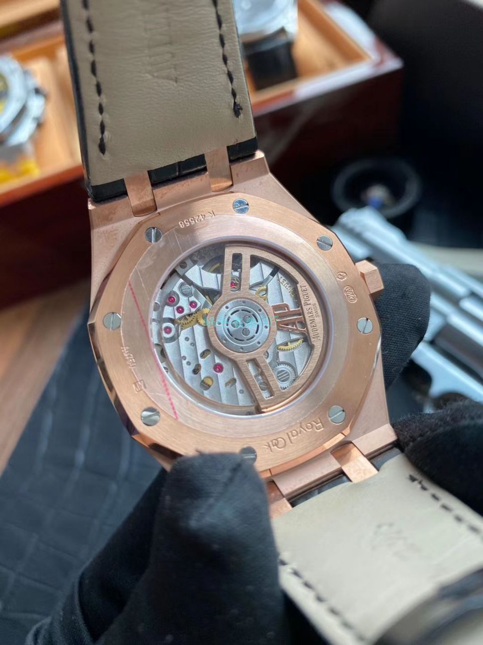  Video analysis OM Factory  top 复刻手表APAudemars Piguet 皇家橡树高仿15500OR.OO.D002CR.01 wrist watch  / AP193