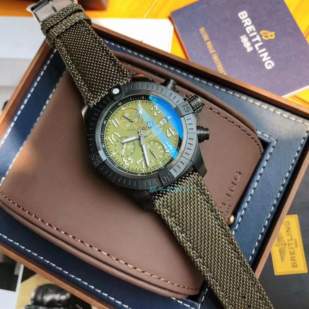 原单真瑞士ETA7750 Breitling 复仇者夜间任务计时 wrist watch 45系列V13317101L1X1 wrist watch  / BL169