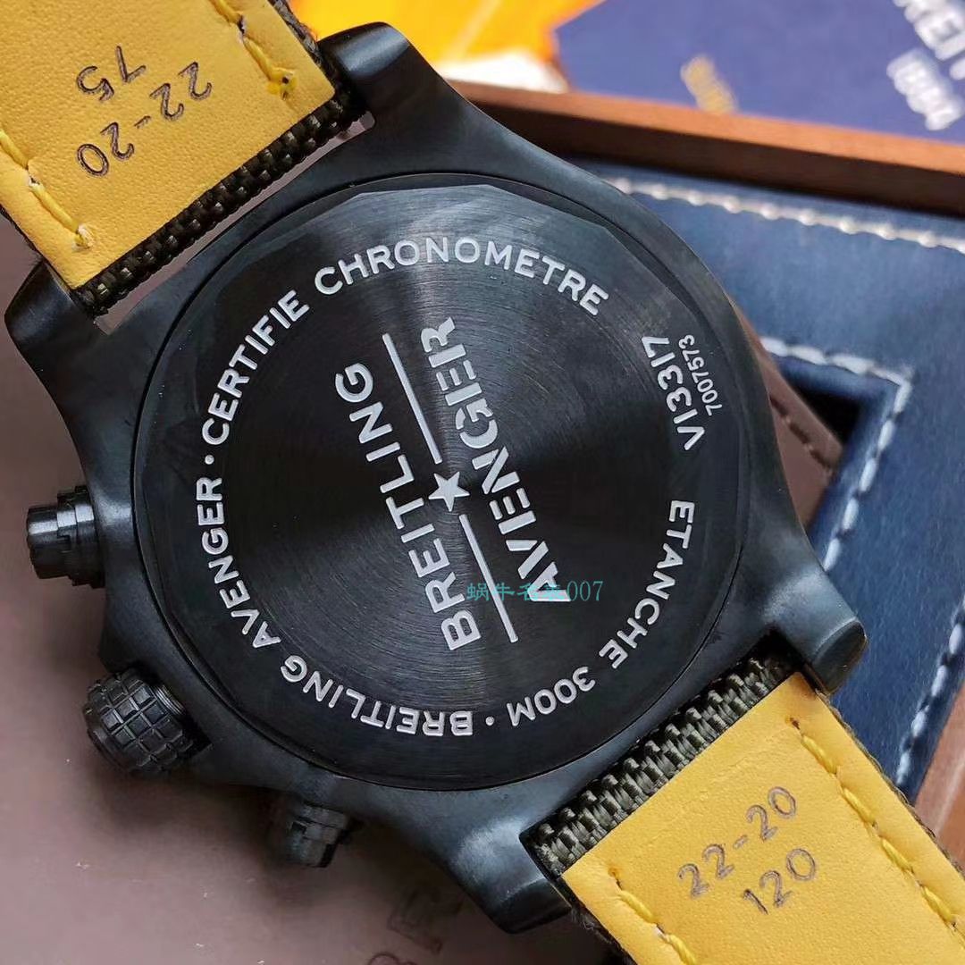 原单真瑞士ETA7750 Breitling 复仇者夜间任务计时 wrist watch 45系列V13317101L1X1 wrist watch  / BL169