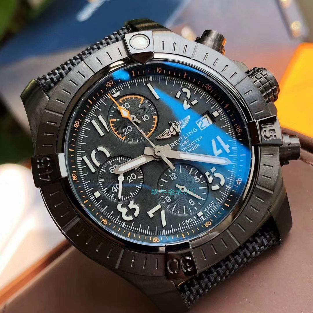原单真瑞士ETA7750 Breitling 复仇者夜间任务计时 wrist watch 45系列V13317101L1X1 wrist watch  / BL169