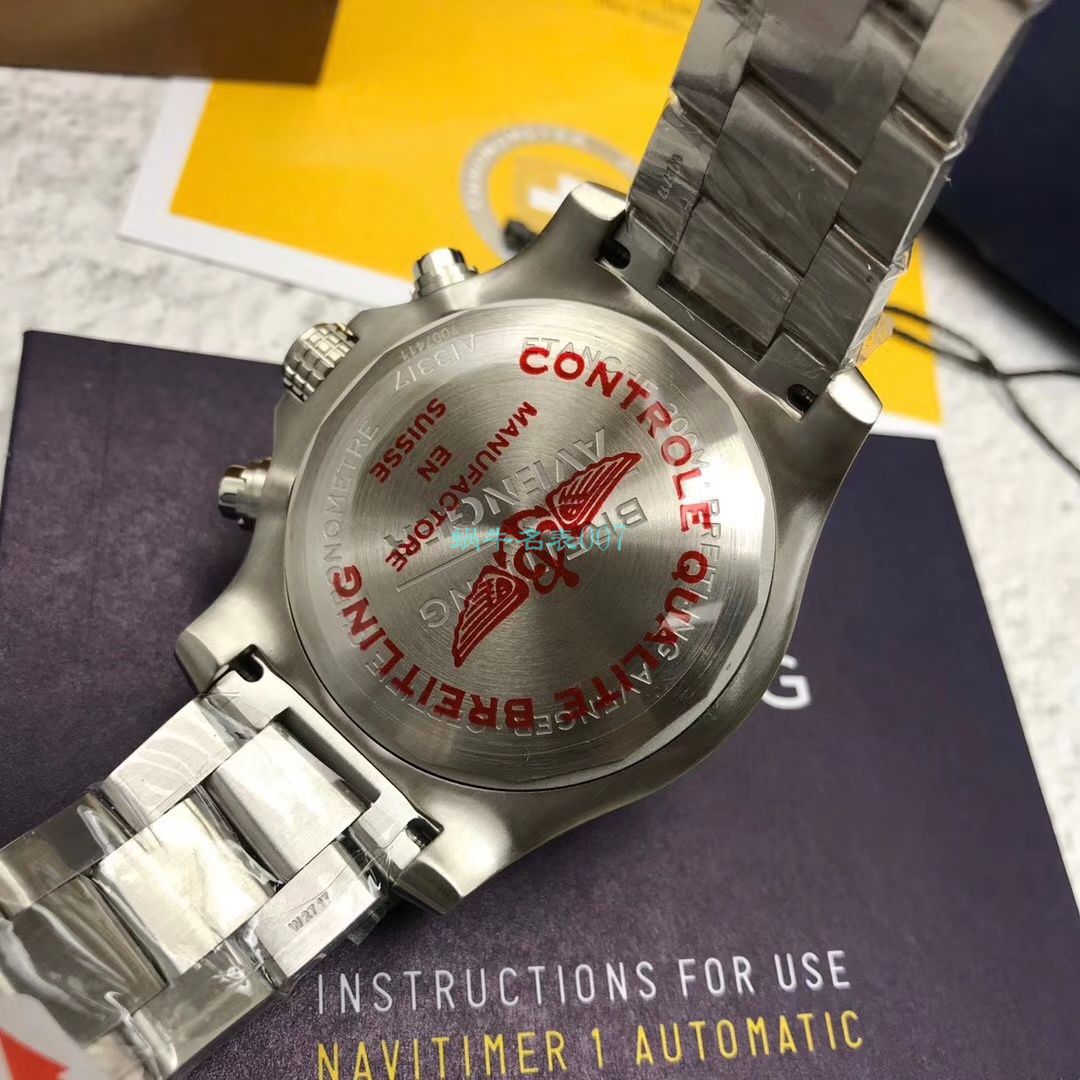 原单ETA7750 Breitling 复仇者计时 wrist watch 45系列A13317101B1A1 wrist watch  / BL172