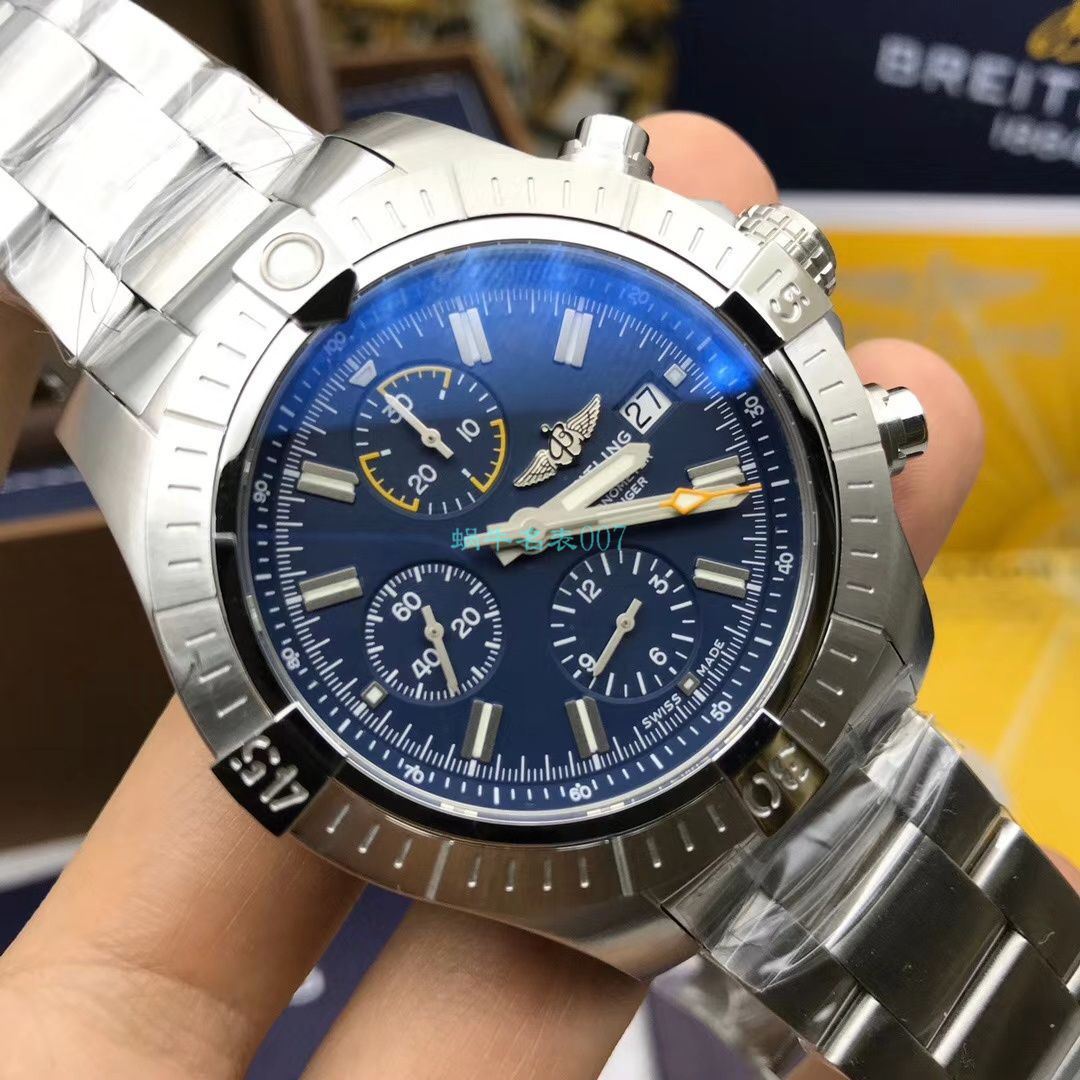 渠道原单 Breitling 复仇者计时 wrist watch 45系列A13317101C1A1 wrist watch  / BL171