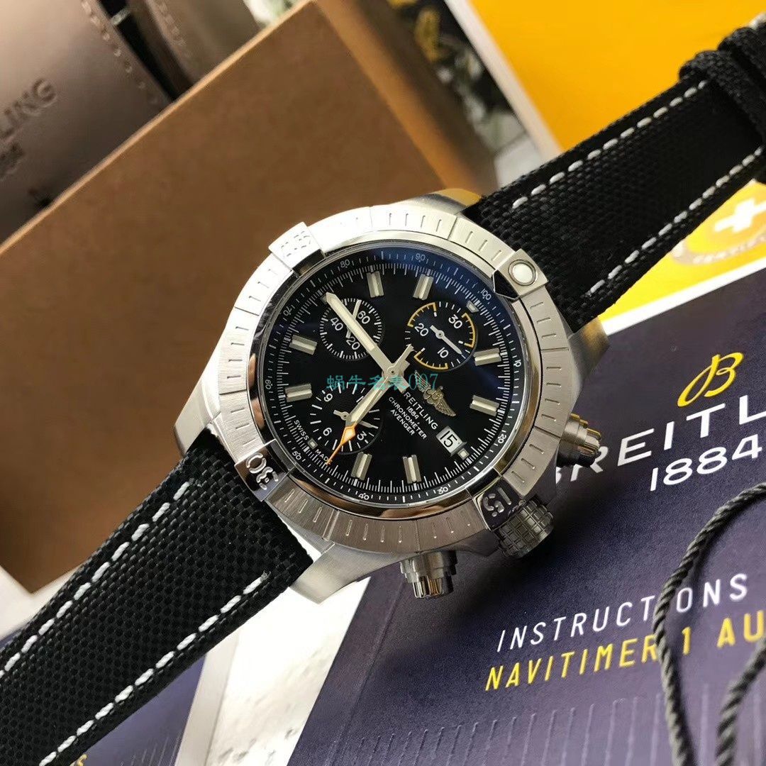  Breitling 原单瑞士7750复仇者45计时系列A13317101B1X2 wrist watch  / BL179