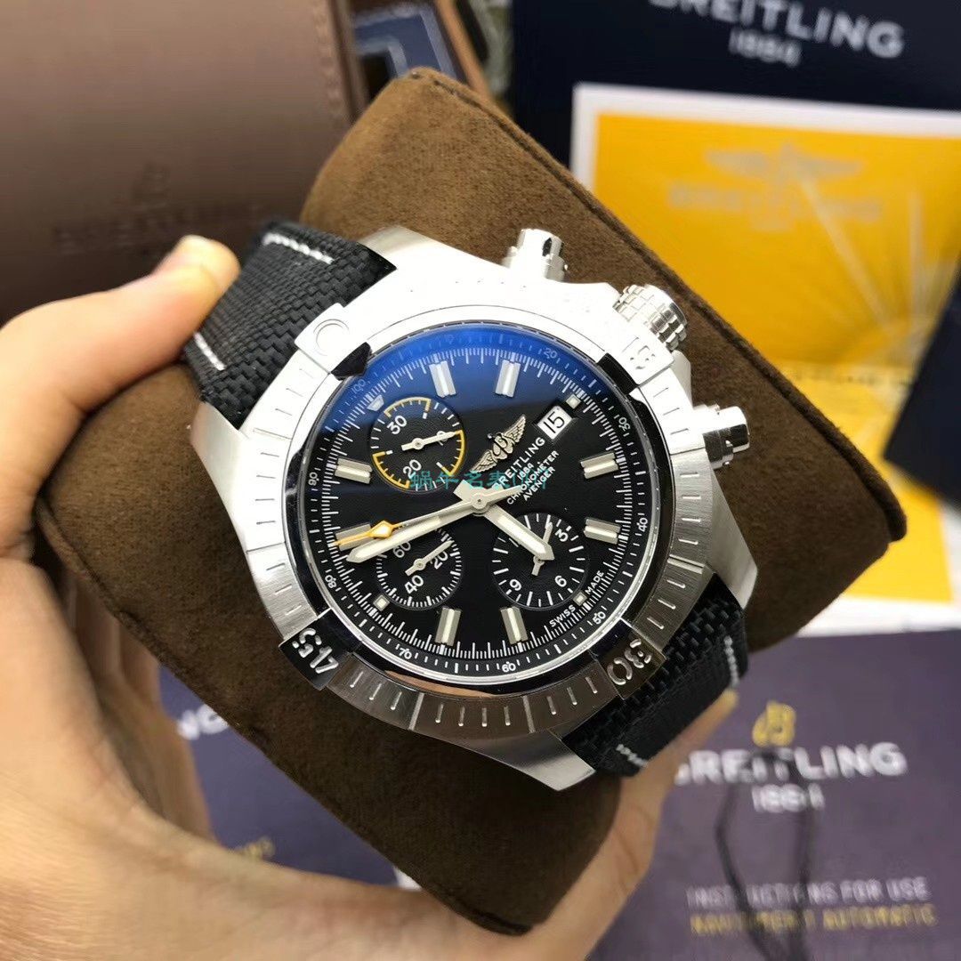  Breitling 原单瑞士7750复仇者45计时系列A13317101B1X2 wrist watch  / BL179