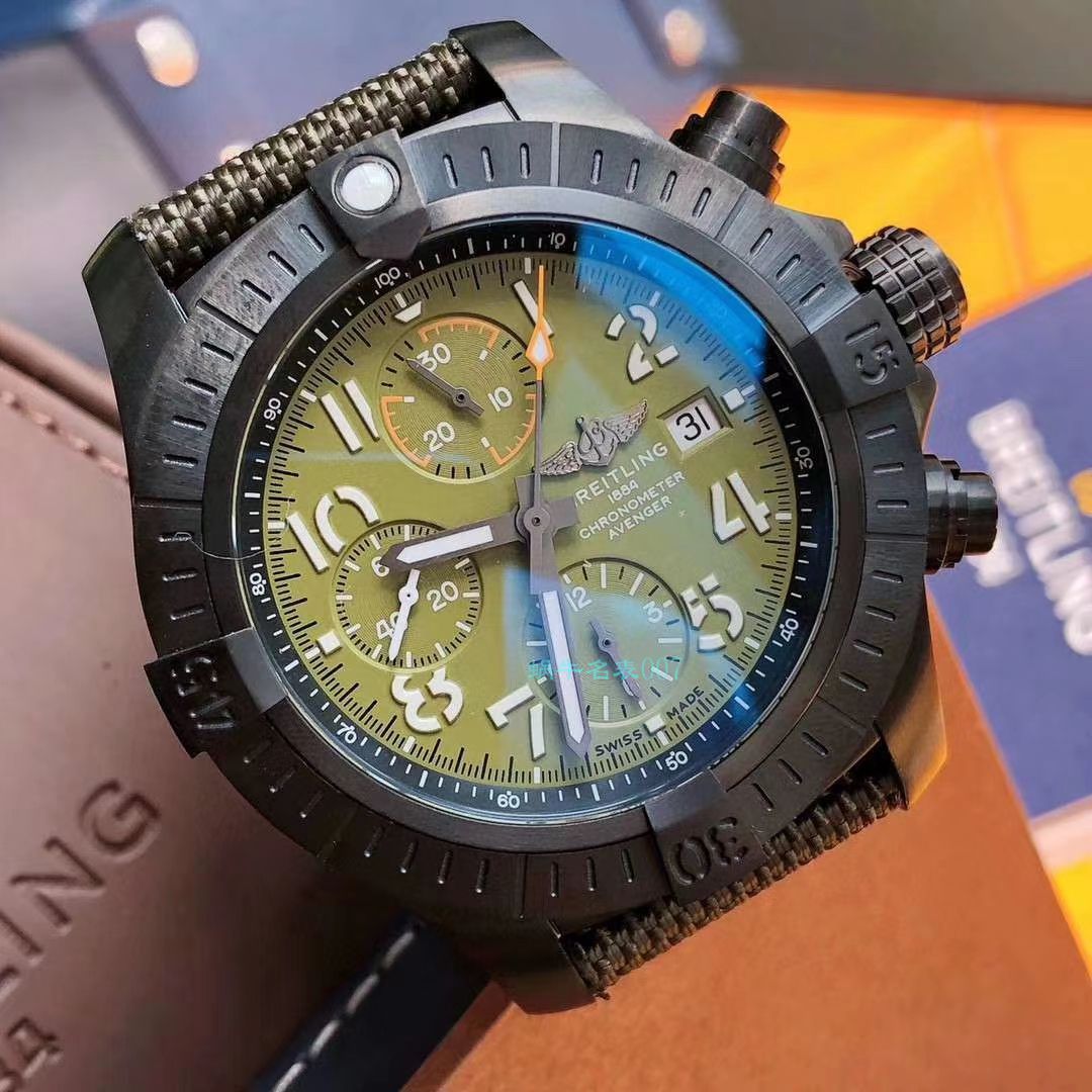  Breitling 原单瑞士7750复仇者45计时系列A13317101B1X2 wrist watch  / BL179