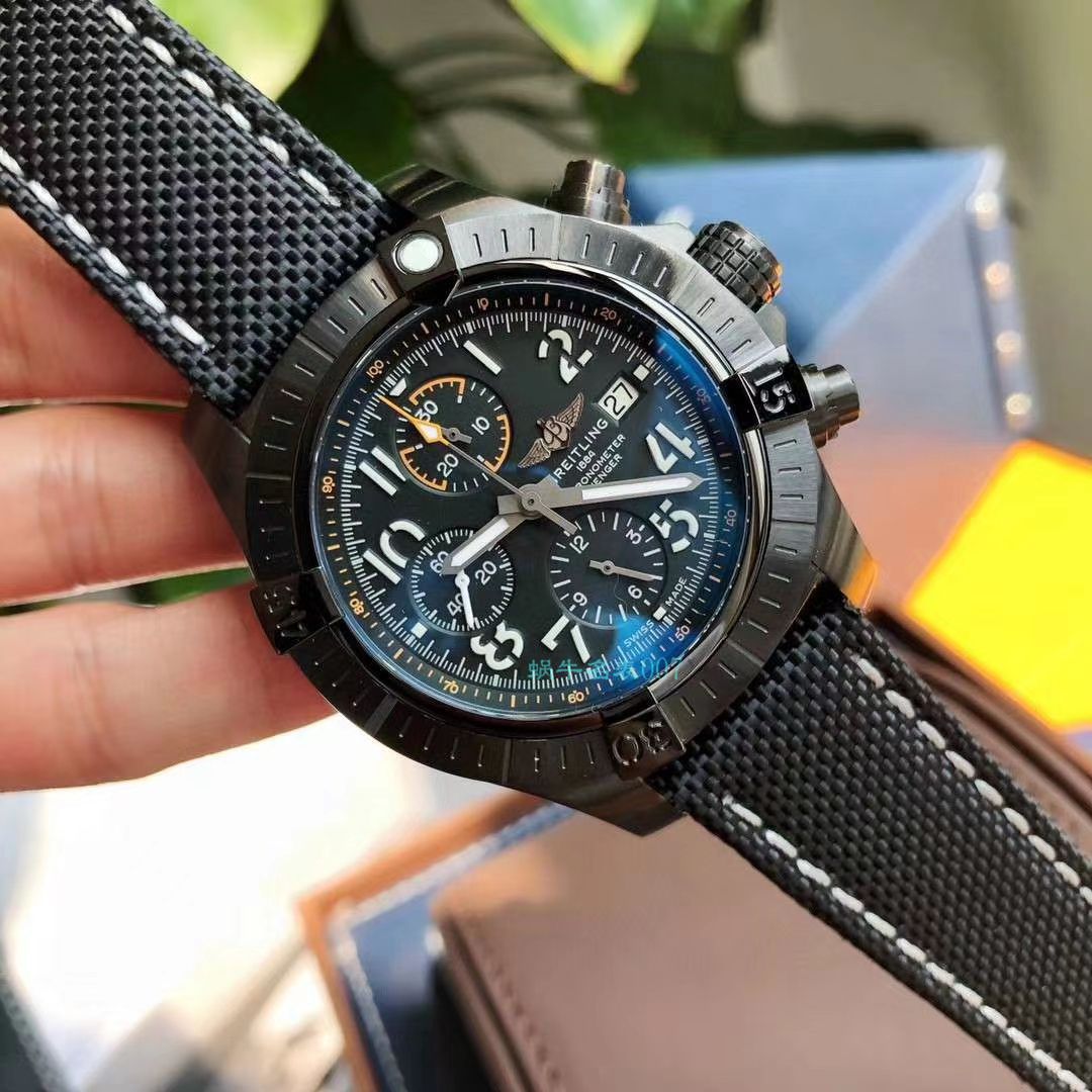  Breitling 原单瑞士7750复仇者45计时系列A13317101B1X2 wrist watch  / BL179