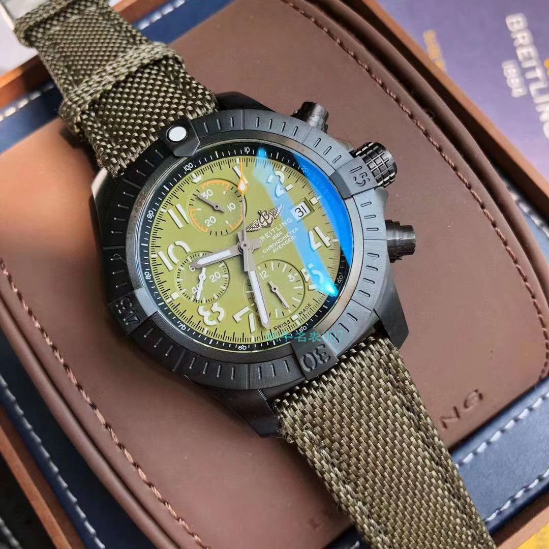 Breitling 原单瑞士7750复仇者45计时系列A13317101B1X2 wrist watch  / BL179