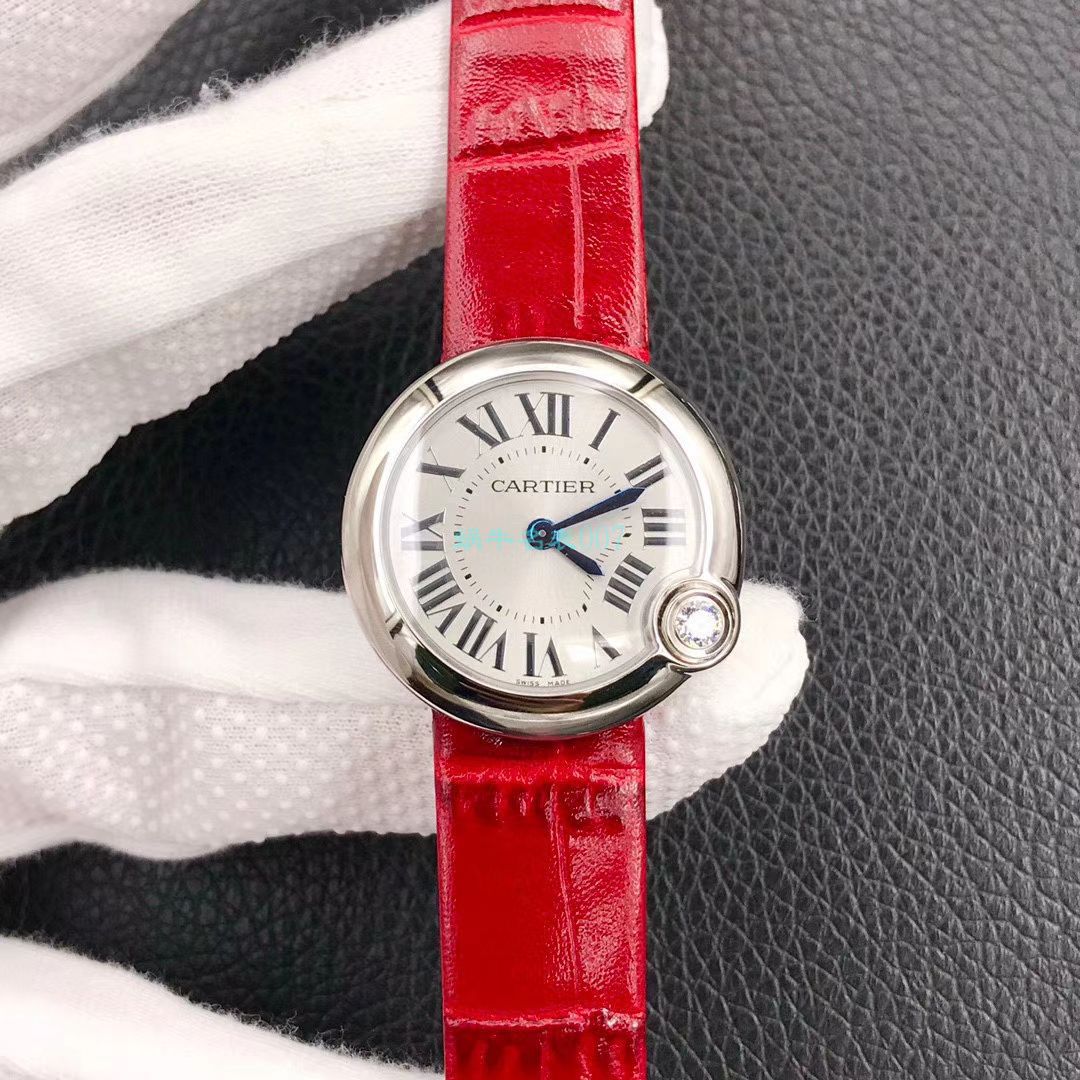 V6 Factory  top 复刻高仿手表 Cartier  告白气球女装30毫米WGBL0005，WJBL0008 wrist watch  / K277