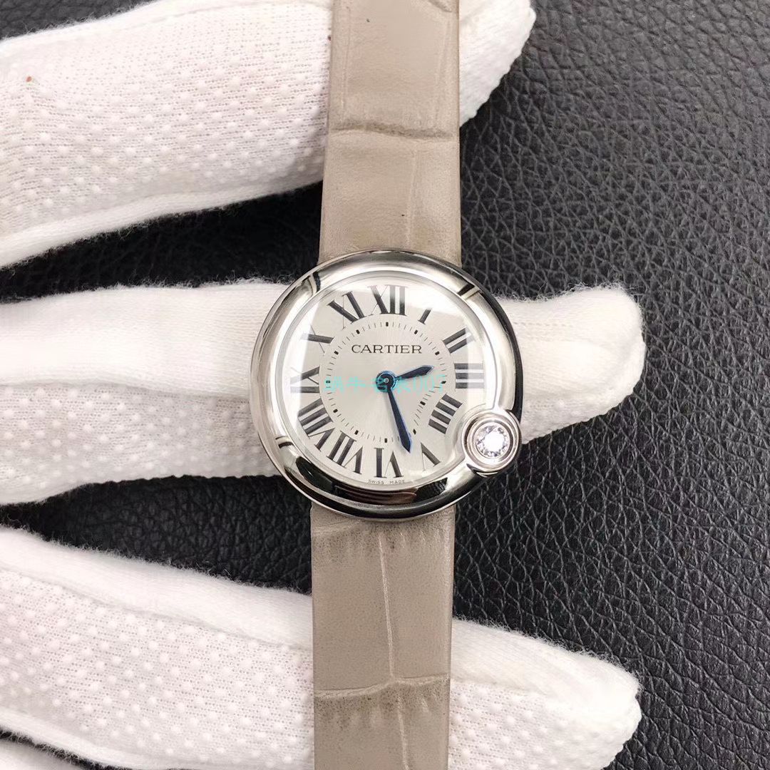 V6 Factory  top 复刻高仿手表 Cartier  告白气球女装30毫米WGBL0005，WJBL0008 wrist watch  / K277