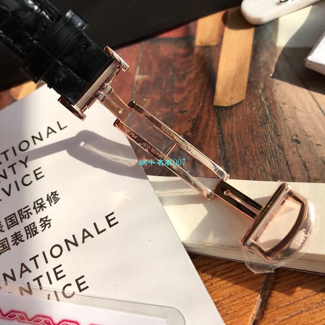 渠道原单 IWC 柏涛菲诺真钻瑞士 Movement 女表IW357406 wrist watch  / WG530