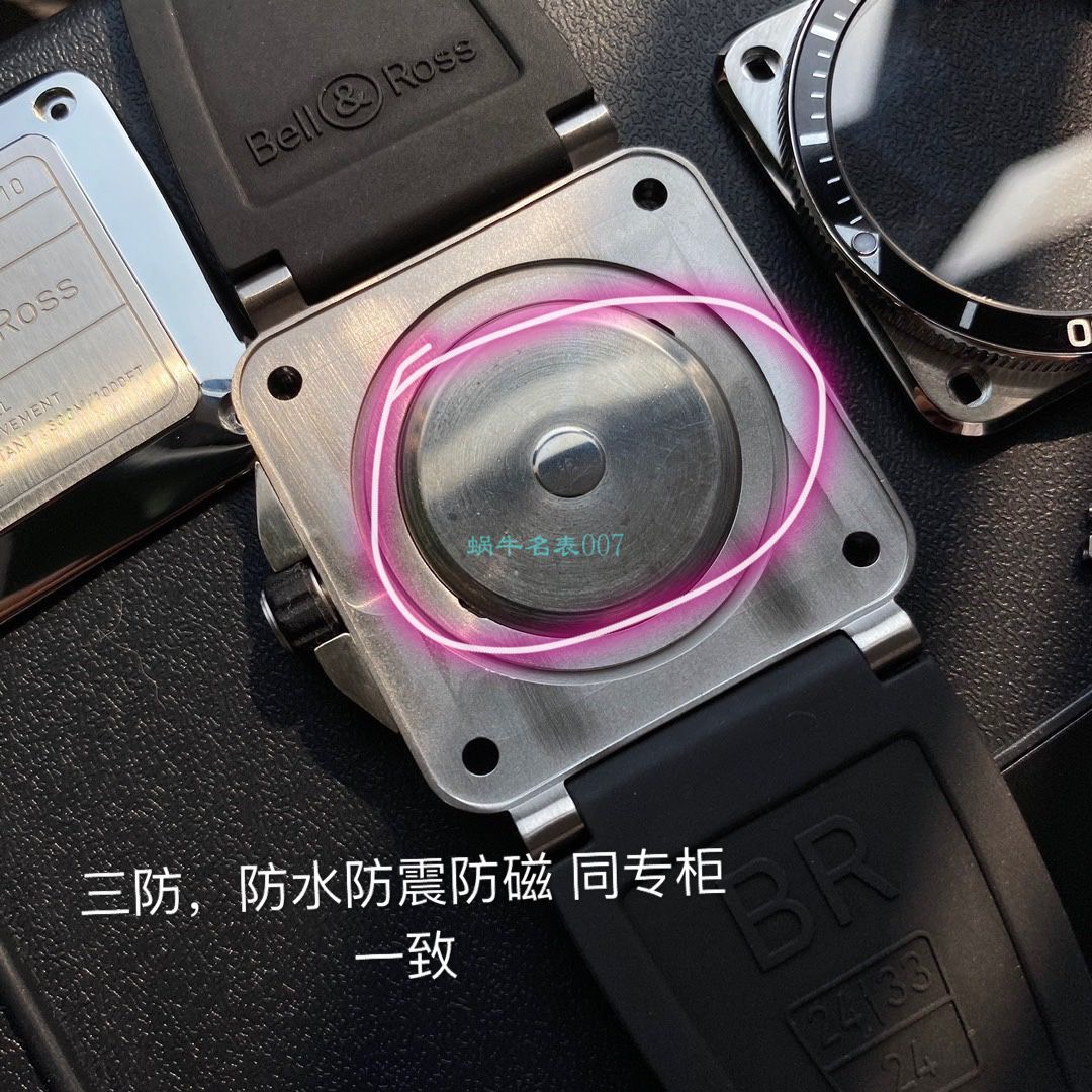 原单 Bell & Ross INSTRUMENTS系列BR0392-D-BL-ST/SRB wrist watch  / BR037