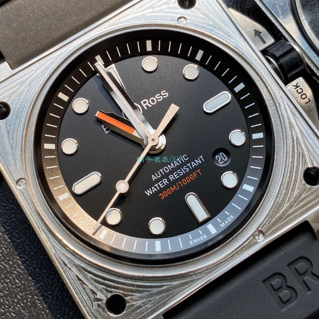 原单 Bell & Ross INSTRUMENTS系列BR0392-D-BL-ST/SRB wrist watch  / BR037