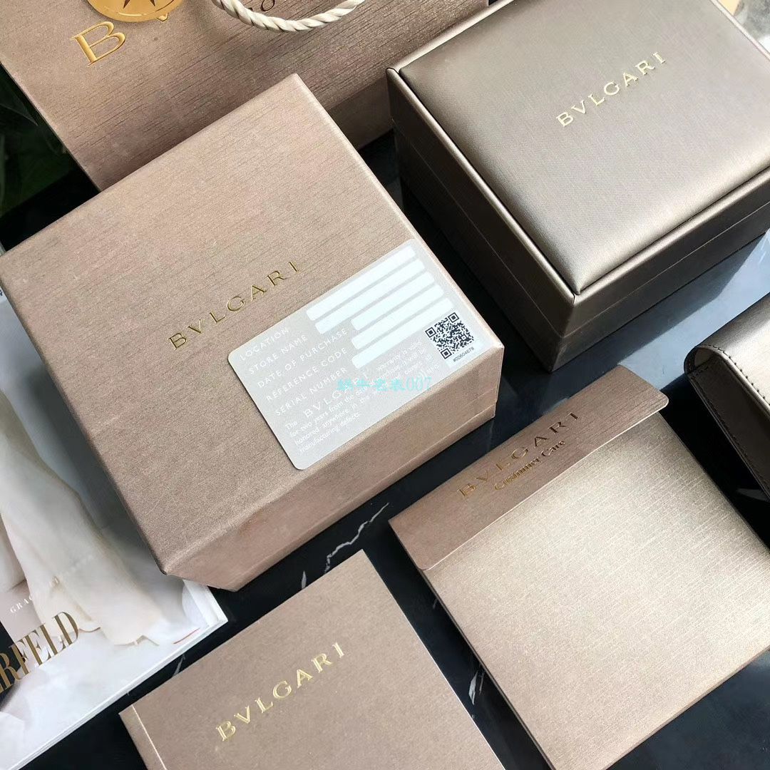 渠道真钻原单 BVLGARI LVCEA系列102196 LU28WSS/12女士 wrist watch  / BG033