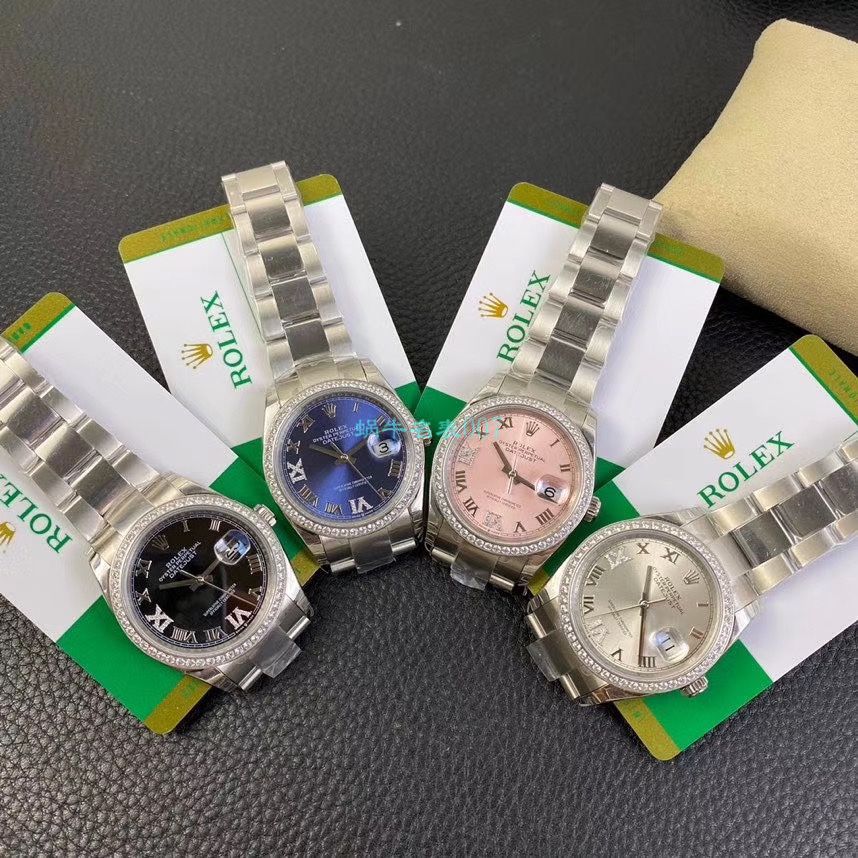 EW Factory  Rolex  top 复刻高仿36 Datejust m126283rbr-0012，m126281rbr-0016，m126284rbr-0024 wrist watch  / R601